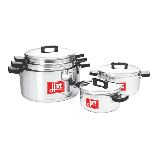 Hart J7 Aluminium Stewpan Set 10 Piece