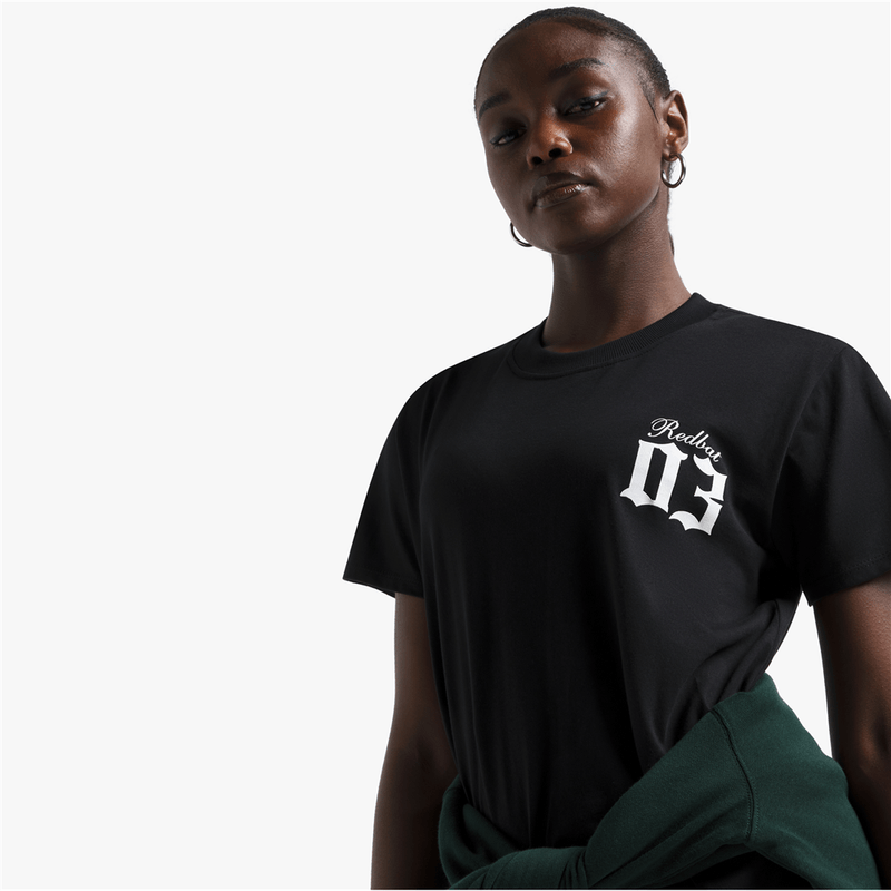 Redbat Women's Black T-Shirt Dress