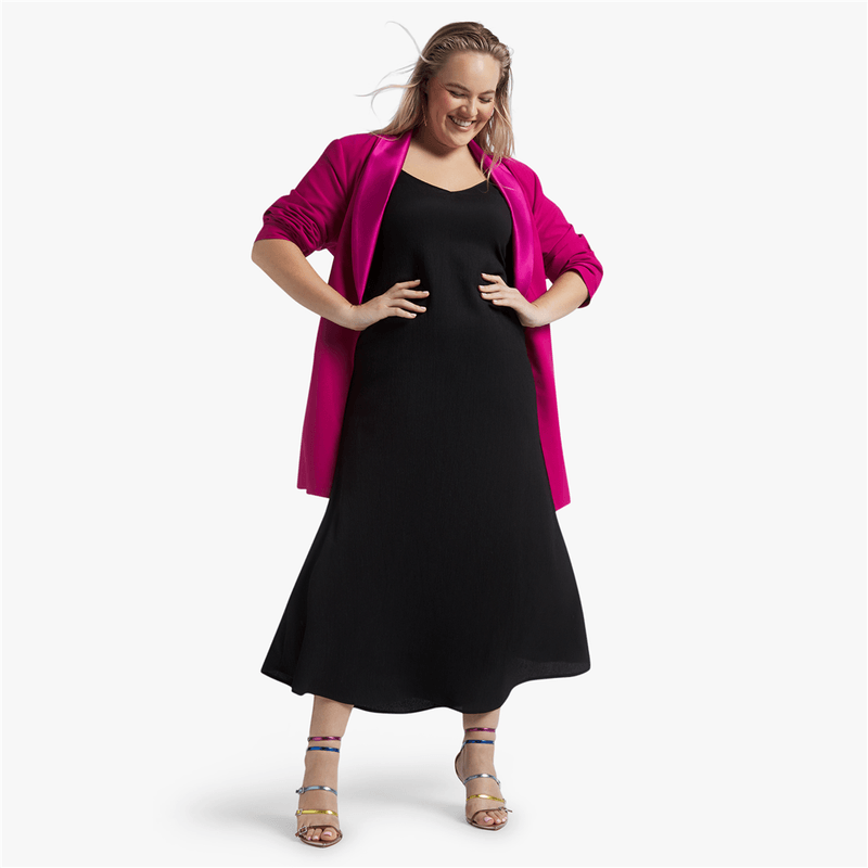 Belted Tuxedo Blazer