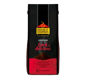 House Of Coffees Ground Coffee Dark And Delicious (12 x 250g)