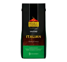 House Of Coffees Pure Ground Coffee Italian Blend (1 x 250g)