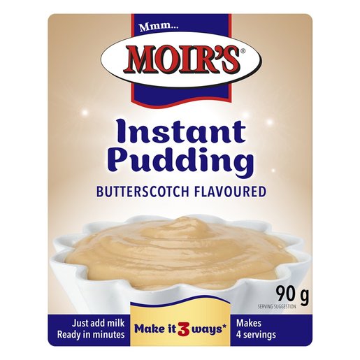 Moir's Butterscotch Instant Pudding 90g