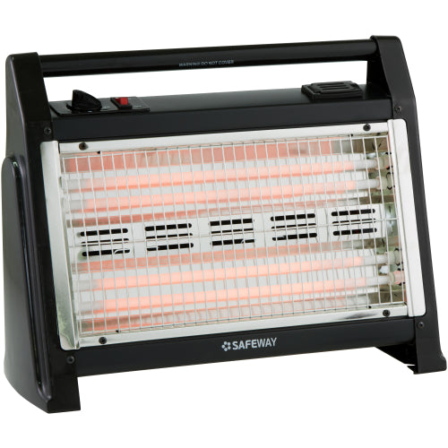 Safeway 4 Bar Heater With Humidifier Black