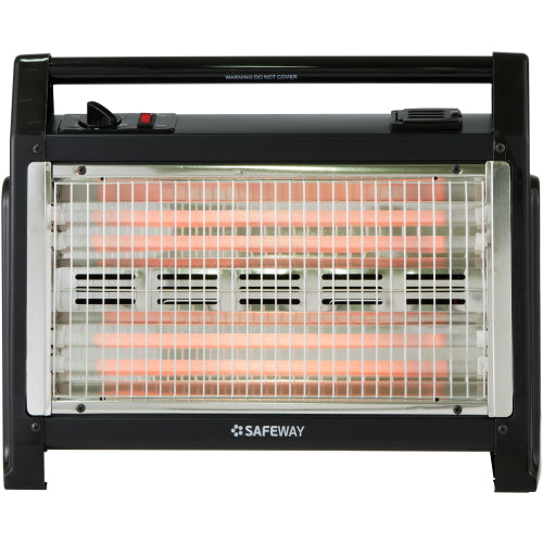 Safeway 4 Bar Heater With Humidifier Black
