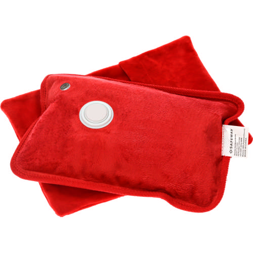 Safeway Electrical Hot Water Bottle Red