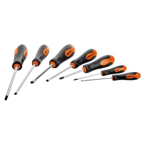 Grip 7 Piece Professional Screwdriver Set