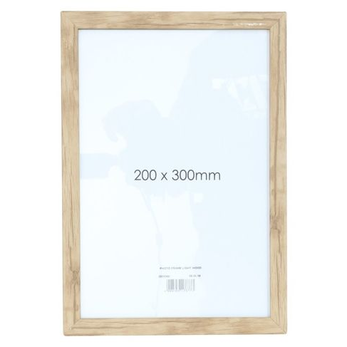 Photo Frame - Light Wood (200 x 300mm)