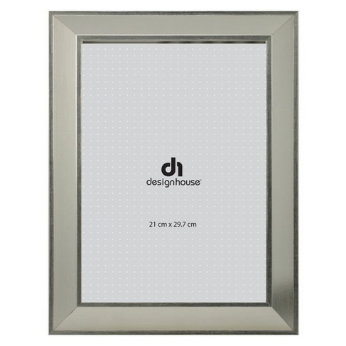 Amber Bay Demi Picture Frame - Silver (297 x 210mm)