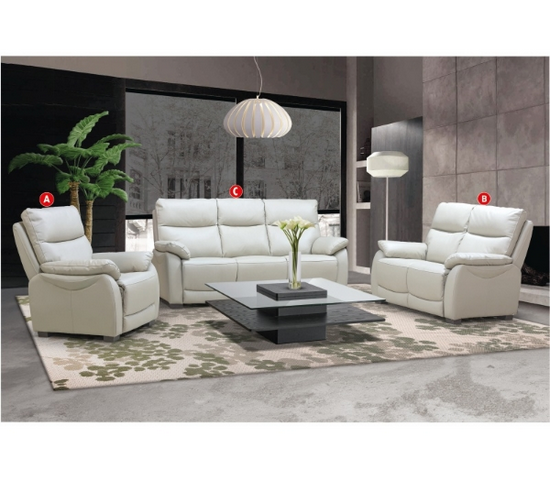 Brianna 3 Piece Static Lounge Suite