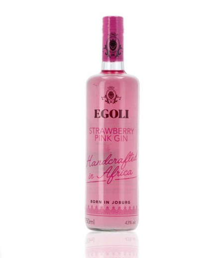 Egoli Strawberry Pink Gin 750ml