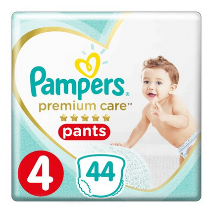 Pampers Premium Care Pants Size 4, 44 Nappies