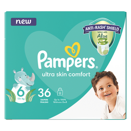 Pampers Baby Dry Size 6, 36 Nappies