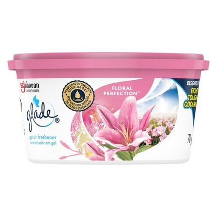 Glade Gel Air Freshener Floral Perfection 70g