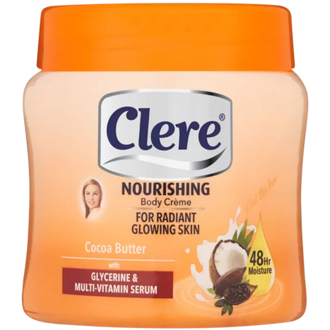 Clere Cocoa Butter Body Cream 300ml