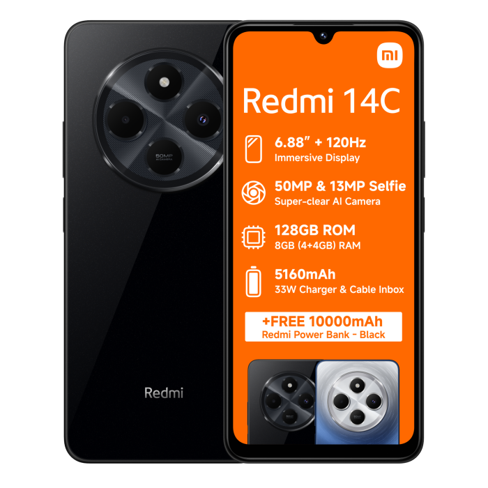 Redmi 14C 8GB 128GB 新品未開封 【公式通販】 Redmi 14C 8GB 128GB 新品未開封 【公式通販】