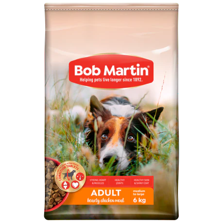 Bob Martin Hearty Chicken Adult Dog Food 6kg