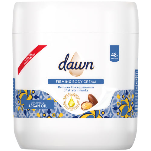 Dawn Stretch Marks Repair Body Cream Vitamin E And Argan Oil 400ml
