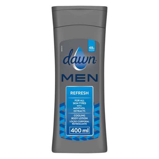 Dawn Men Refresh Cooling Body Lotion for All Skin Types 400ml