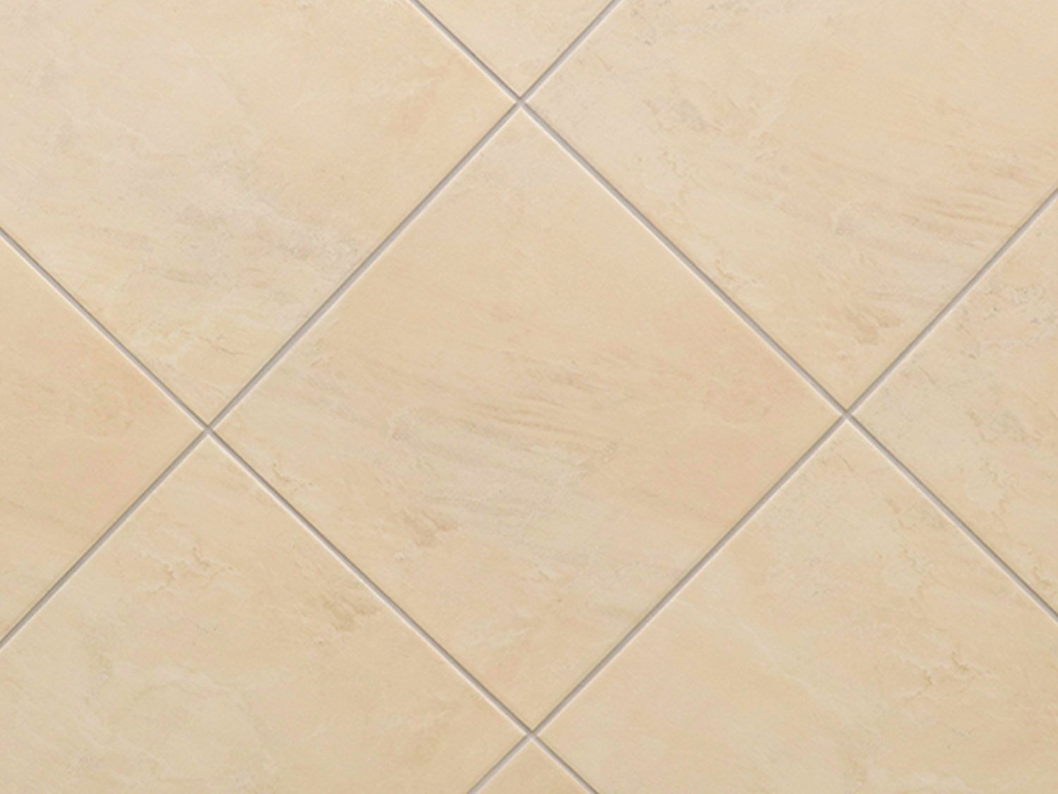 Flores Beige Shiny Ceramic Floor Tile - 430 x 430mm