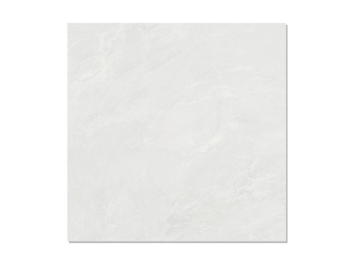 Flores Grey Shiny Ceramic Floor Tile - 430 x 430mm