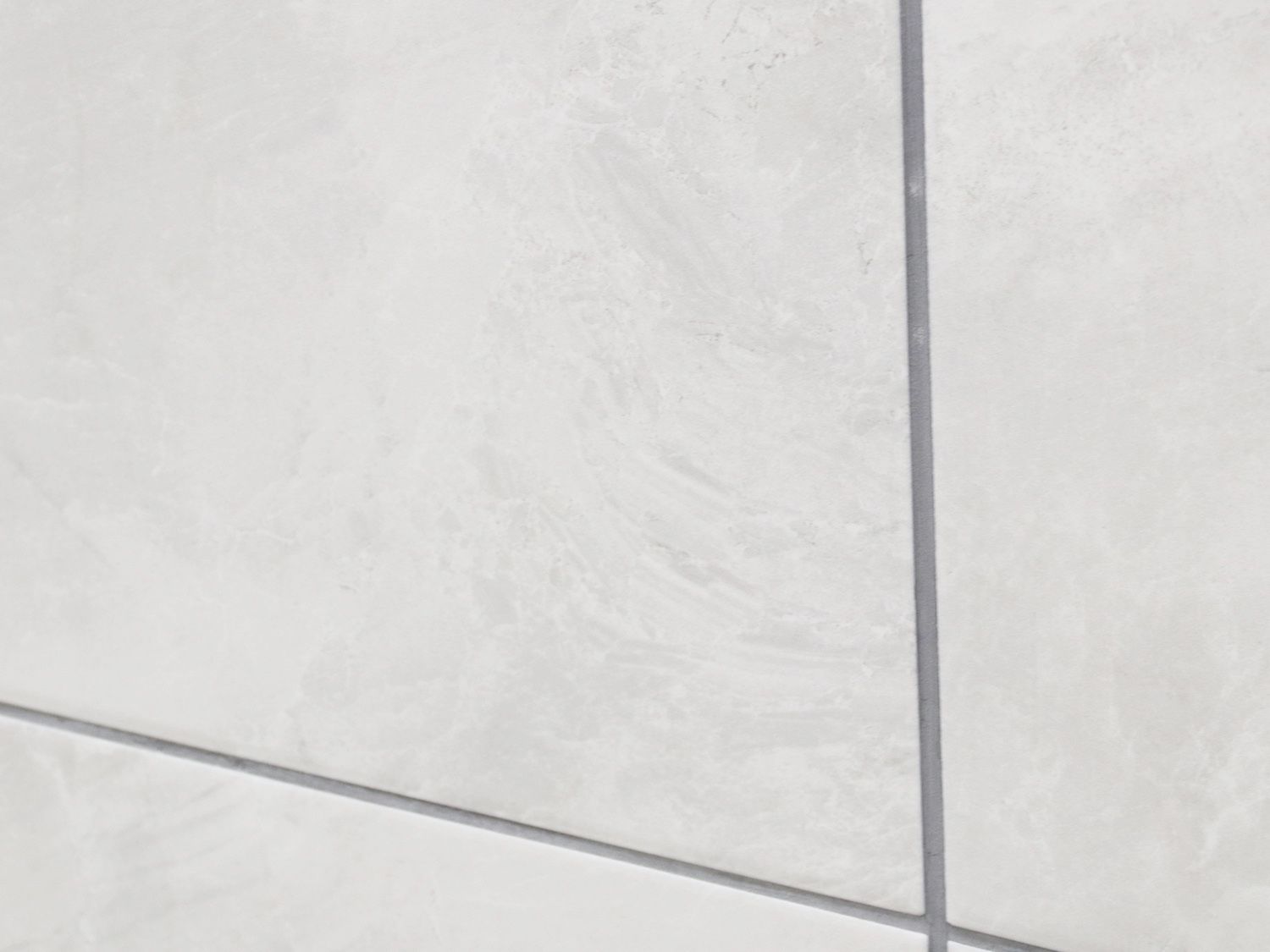 Flores Grey Shiny Ceramic Floor Tile - 430 x 430mm