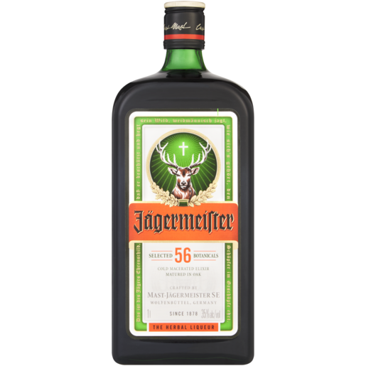 Jägermeister Liqueur Bottle 1L