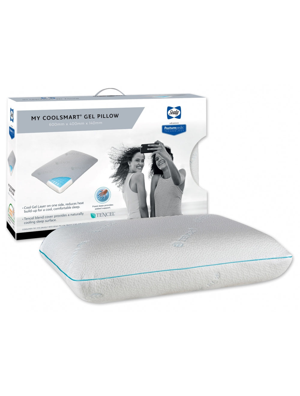 Sealy "my Coolsmart" Gel Pillow