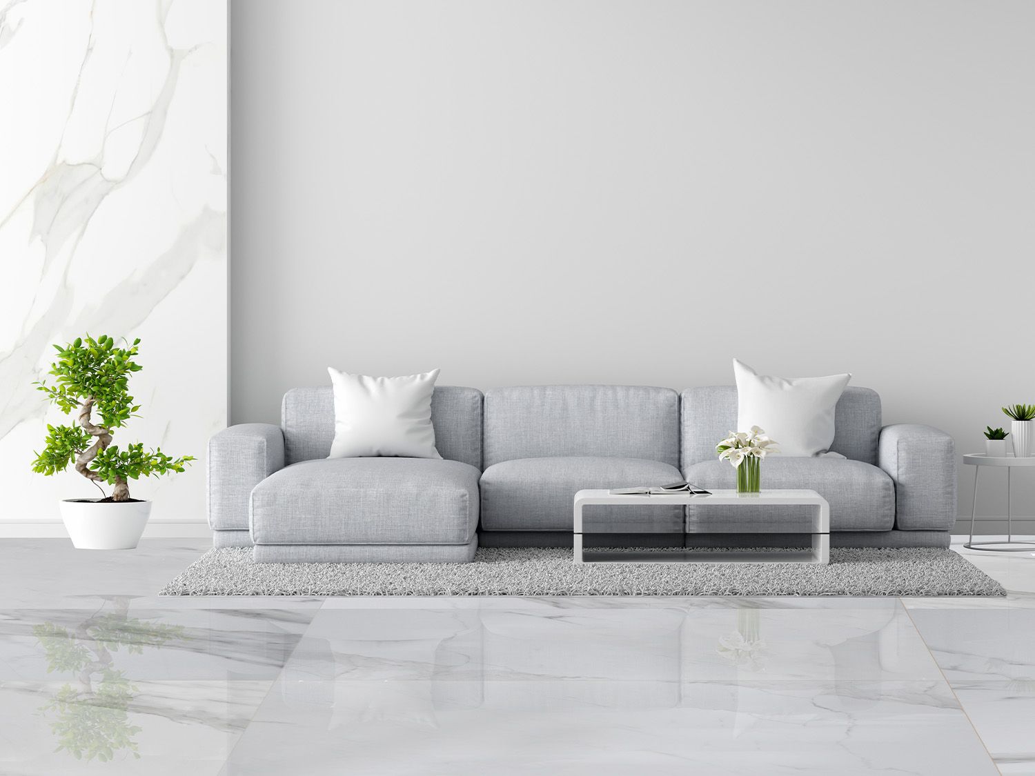 Vibranium Mint Glazed Shiny Polished Porcelain Floor Tile - 600 x 1200mm