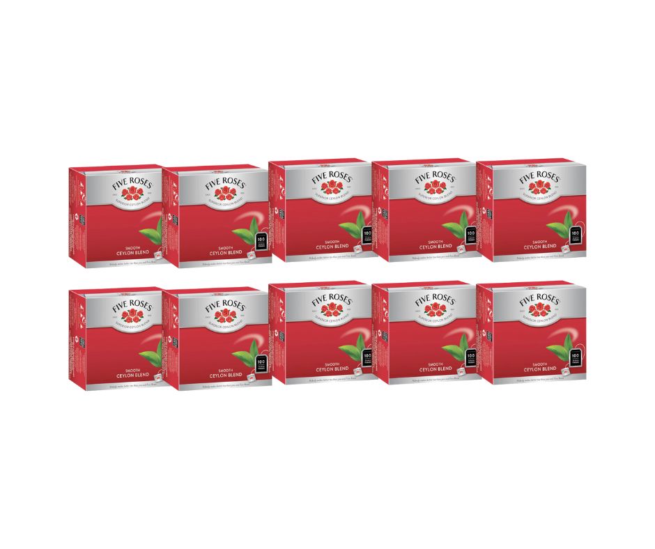 Five Roses Tea Bags 100's x 10