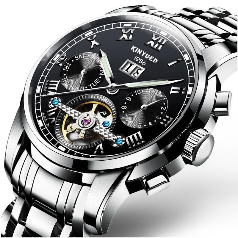 Solid Stainless Steel Mechanical Watch
