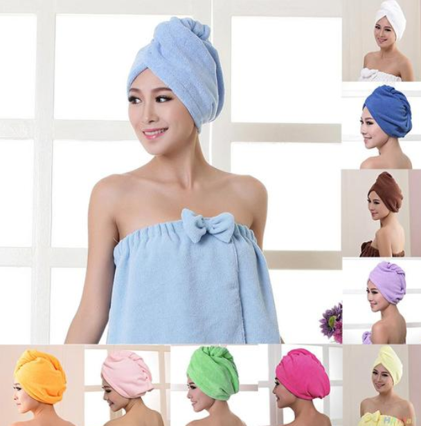 Quick Magic Hair Dry Hat Towel