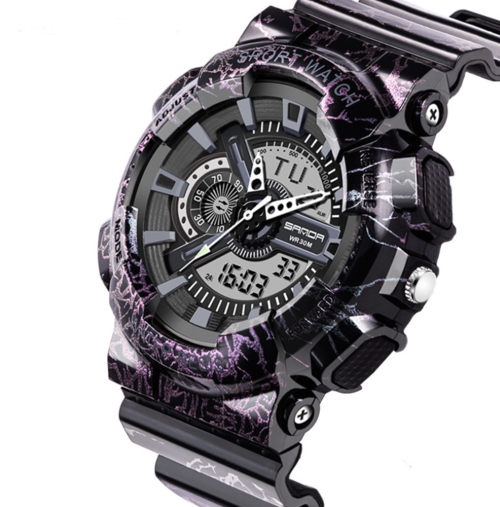 Double Display Luminous Electronic Watch