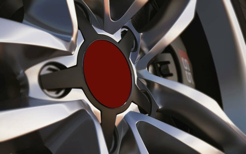 Custom Universal fit 50mm Alloy Wheel Centre Cap Badges 22 Colours