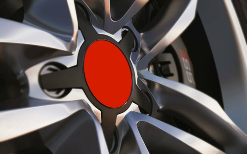 Custom Universal fit 50mm Alloy Wheel Centre Cap Badges 22 Colours