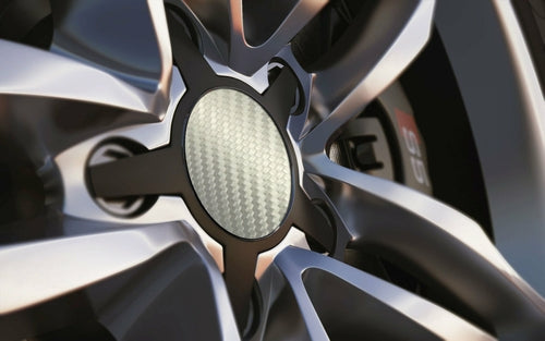 Custom Universal fit 50mm Alloy Wheel Centre Cap Badges 22 Colours