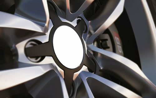 Custom Universal fit 80mm Alloy Wheel Centre Cap Badges 22 Colours