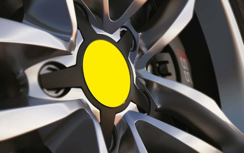 Custom Universal fit 50mm Alloy Wheel Centre Cap Badges 22 Colours