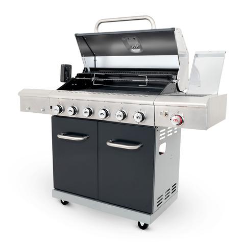 MEGAMASTER APEX SERIES 6 BURNER PATIO GAS BRAAI