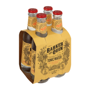 Barker & Quin Honeybush Orange Flavoured Tonic Water 4 x 200ml