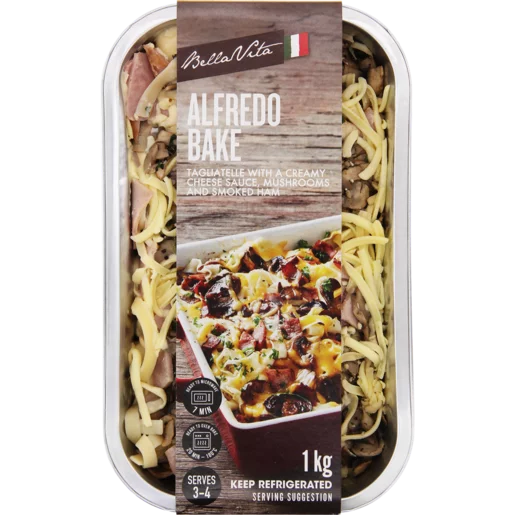 Bella Vita Fresh Alfredo Pasta Bake 1kg
