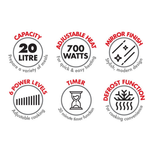 Bennett Read 20L Microwave