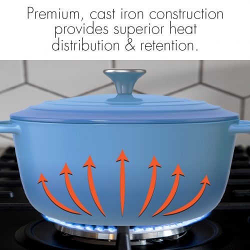 Bennett Read 26cm Cast Iron Pot Blue