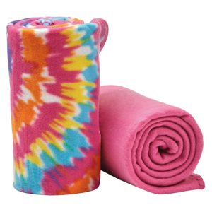 Essentials Assorted Polar Fleece Throw Piece