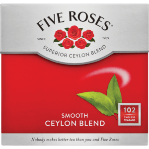 Five Roses Smooth Ceylon Blend 102 Pack - myhoodmarket