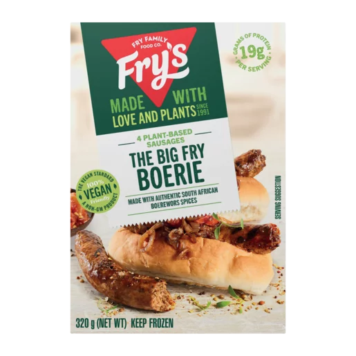 Fry's Big Fry Plant-Based Boerewors 320g
