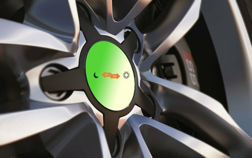 Custom Universal fit 50mm Alloy Wheel Centre Cap Badges 22 Colours