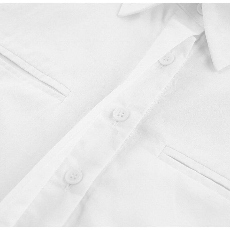 High Street Y2K Solid Pocket Crop Tops Short Sleeve