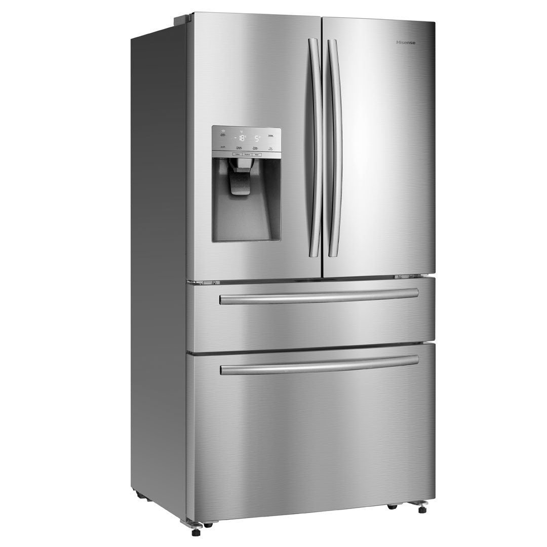 HISENSE 516L FRENCH DOOR STAINLESS STEEL FRIDGE H701FS