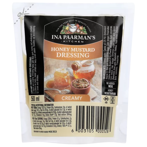 Ina Paarman Honey Mustard Flavoured Salad Dressing 50ml