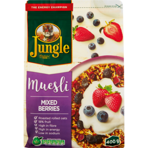 Jungle Mixed Berries Muesli Cereal 400g